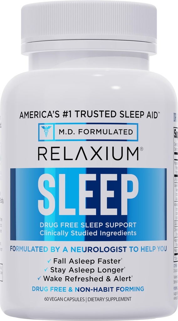 Relaxium slaaphulp Professionele sterkte Formule voor volwassenen 
