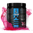 eFlow Nutrition Enrage Black High Stimulant Pre Workout Supplément - Poudre pour stimuler l'énergie, les pompes et la force - 4 saveurs (30 portions) (Sour cerise noire)