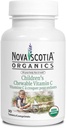 Nova Scotia Organics Children's Chewable Vitamin C (30 kauwtabletten); Certified Organic; Vegan, Organic Acerola Berrys