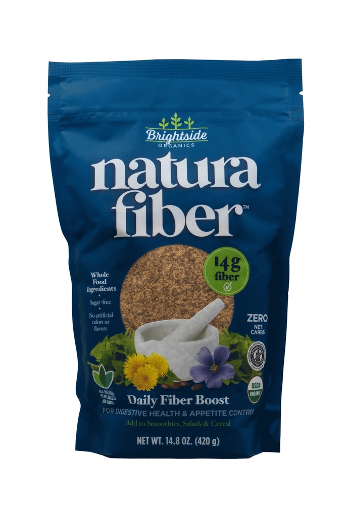 All-Natural Organic Fiber Powder Supplement, Plant-Based Whole Food Ingrediënten, Geen kunstmatige kleuren of smaken