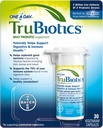 Trubiotics Daily Probiotic 30 Capsules - Glutenvrij, Sojavrij Digestief + Immune Health Support Supplement voor mannen en vrouwen (pakket van 3)
