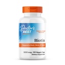 Best Biotin van de arts ondersteunt haar, huid, nagels, Boost energie, zenuwstelsel, niet-GMO, Veganist, Glutenvrij, 120 Tellen