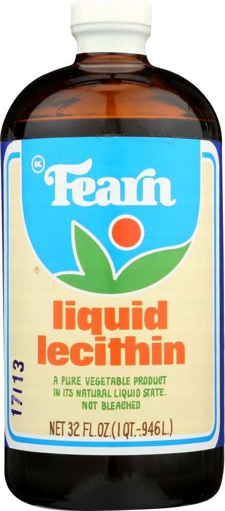 Fearn Liquid Lecithin - 32 fl oz door Fearns Soja Food