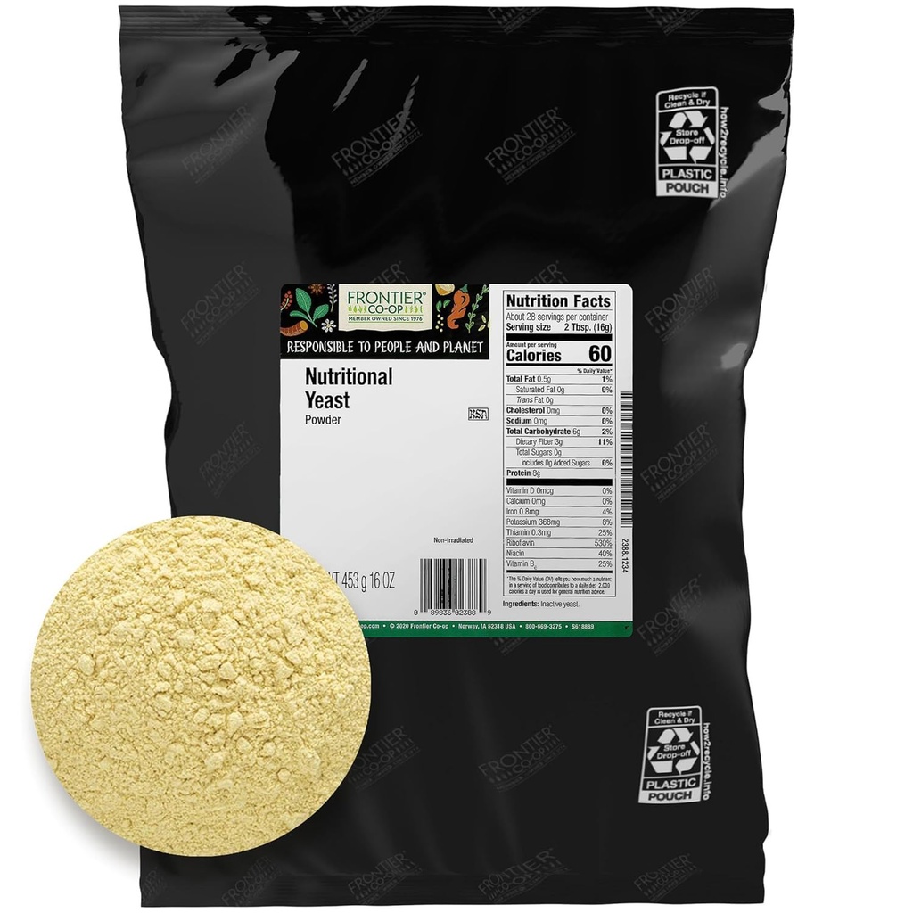 Frontier Co-op Powder Nutritional Gist 1lb