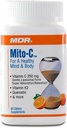 Vitamine C Immuun Ondersteuning, Doctor Aanbevolen Mito-C, met vitamine k1, 60 Tel, 500mg, Grote Bron van Vitamine C