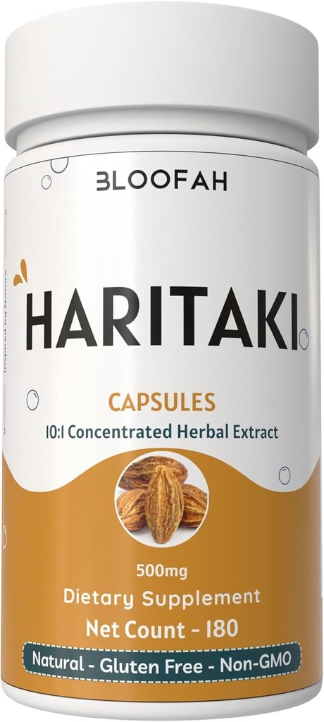 Haritaki Fruit Capsules 500mg 