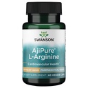 Swanson Amino Acid Ajipure L-Arginine Pharmaceutique Grade 500 Milligrammes 60 Gélules