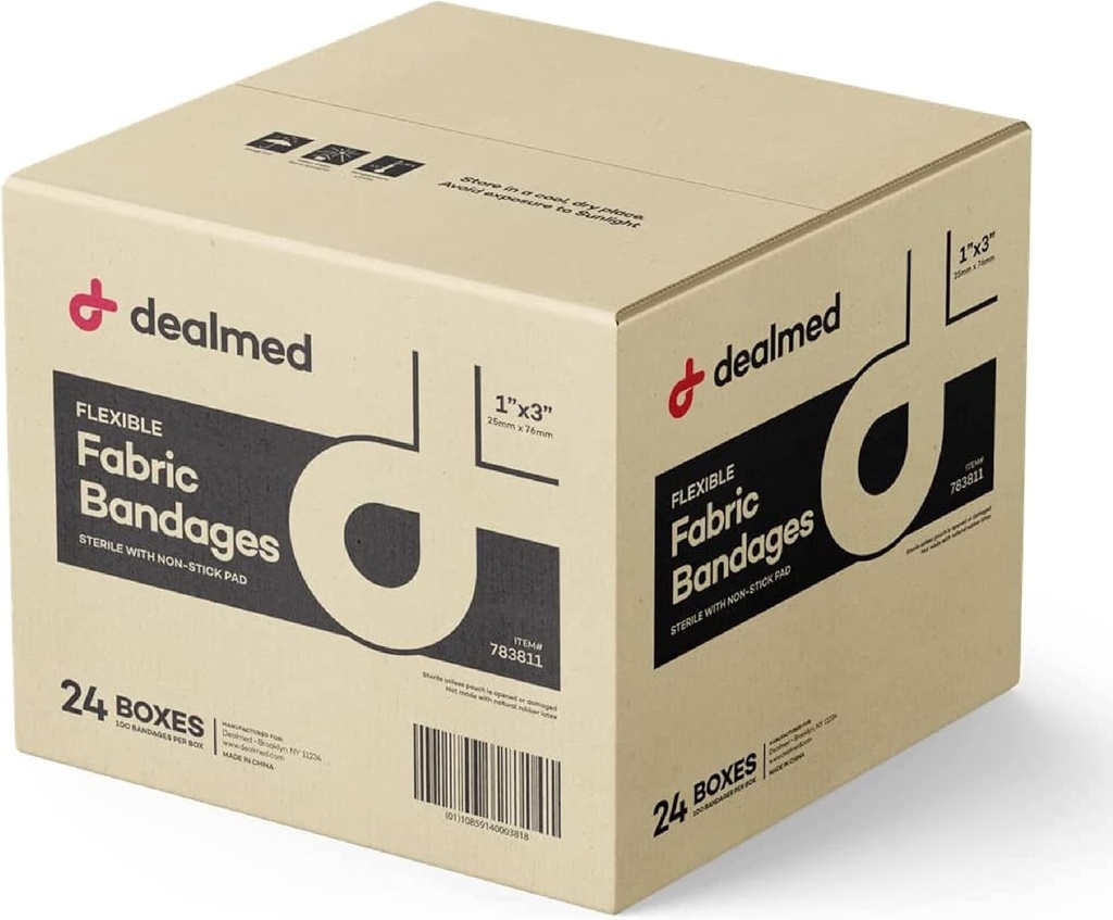 Dealmed Steriel Flexibele Stof Kleefbandjes 