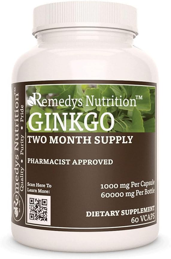 Remedie's voeding Ginkgo Biloba 