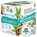 SOLLO Brain Power Biologische Groene Tea Pods met MCT, Acai & Essentiële voeding, Nootropic Brain Booster- Verbetert Geheugen & Focus Compatibel met 2.0 K-Cup Keurig Brewers, 24 Ct