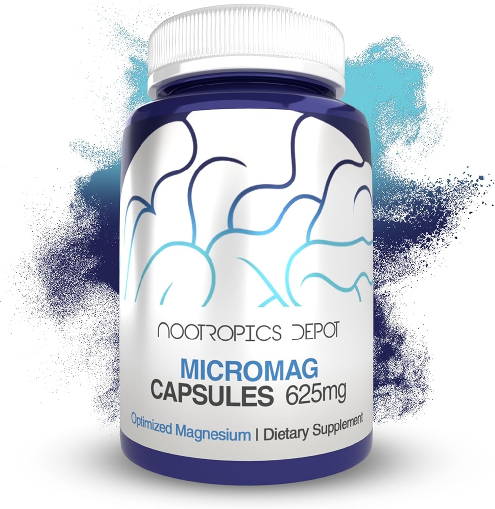 Nootropics Depot MicroMag Magnesium Capsules 
