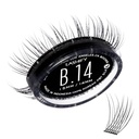 Lashify Bold 14mm Gossamer DIY Extensions de cils Recharge, Noir, Faux cils faciles pour un look naturel