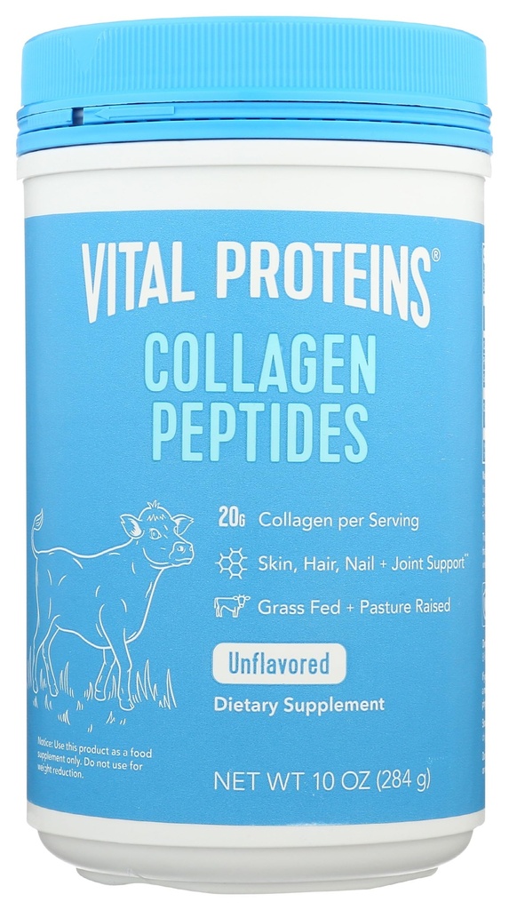 Vitale eiwitten Collageen Peptide Proteïne Poeder, 10 OZ