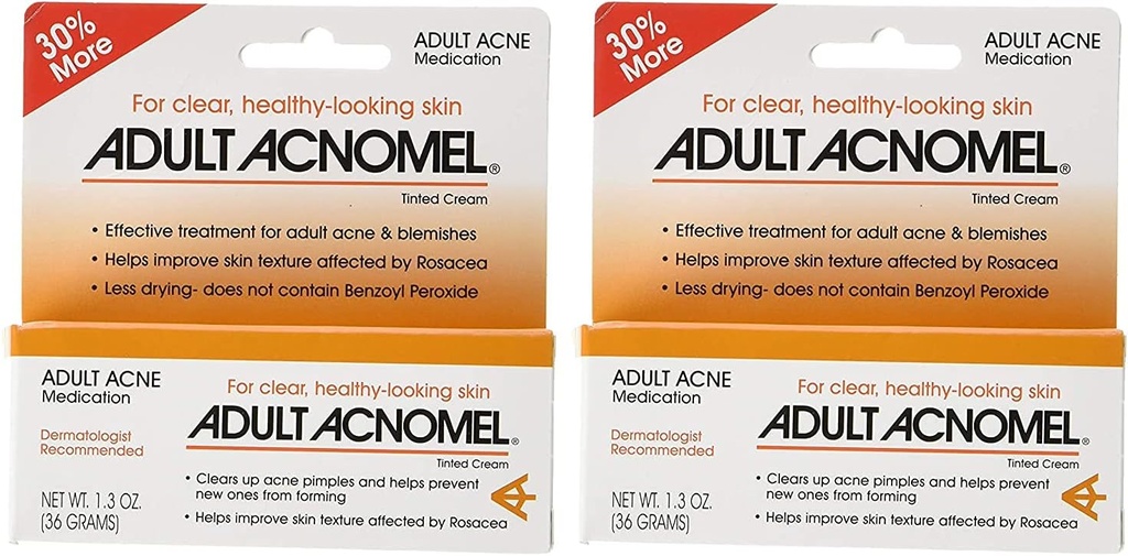 Adult Acnome Acne Medication 1.3 Oz (pack of 2)