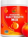 Natural Electrolyte Powder Mix Geen suiker, lage natrium, Vegan Hydration Supplement voor sport, reizen en dagelijks gebruik