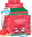 KEY NUTRIËNTEN Elektrolyten Poederverpakkingen - Verfrissende watermeloen 40 Pack Hydration Packets - Travel Hydration Powder - No Sugar, No Calories, Glutenvrij - Made in USA