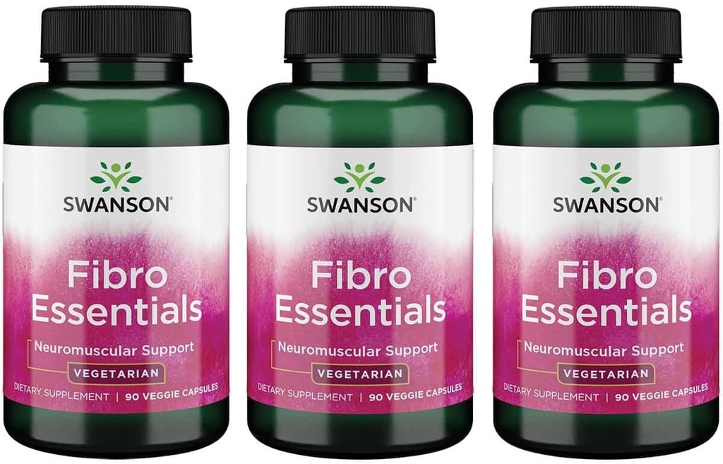 Swanson Fibro Essentials 90 gélules (3 boîtes)