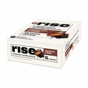 Rise Wei Proteïne Bars - Chocolatey Amandel Breakfast Bar & Proteine Snack 15g Proteïne 5g Vezel Slechts 4 hele voedsel ingrediënten Glutenvrije soja gratis