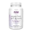 MAINTENANT Solutions alimentaires, Cheveux végétaliens, Peau et ongles, Soutien nutritionnel avec 5.000 mcg Biotin, 90 Capsules de Veg