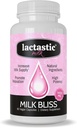 Lactastic® Milk BlissTM - High Potency Organic Lactation Supplement - Organic Moringa, Milk Thistle, Passionflower & Valerian Root - 60 Vegan Capsules