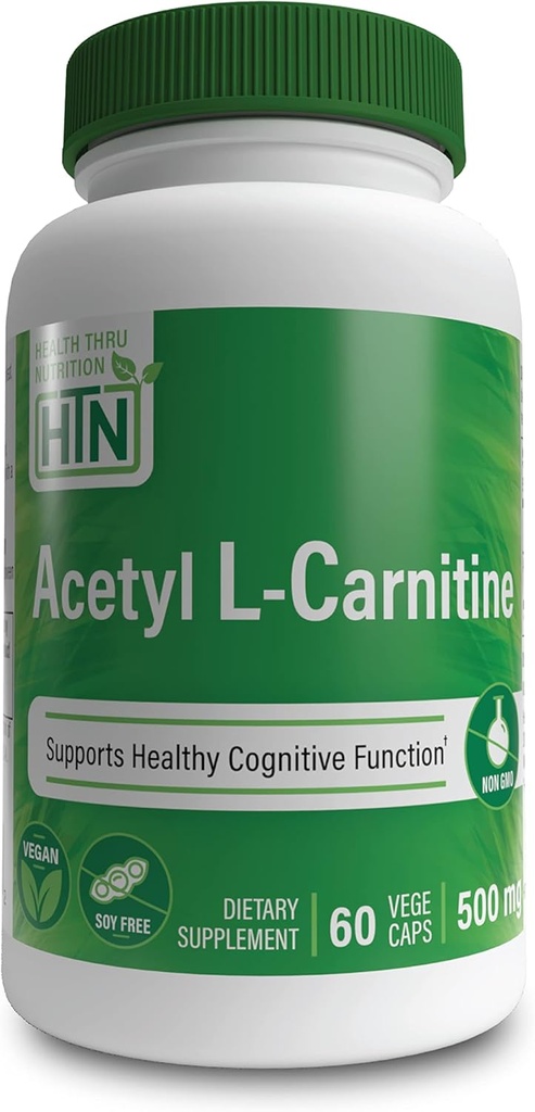 Acetyl-L-Carnitine (500 mg, 60 capsules)