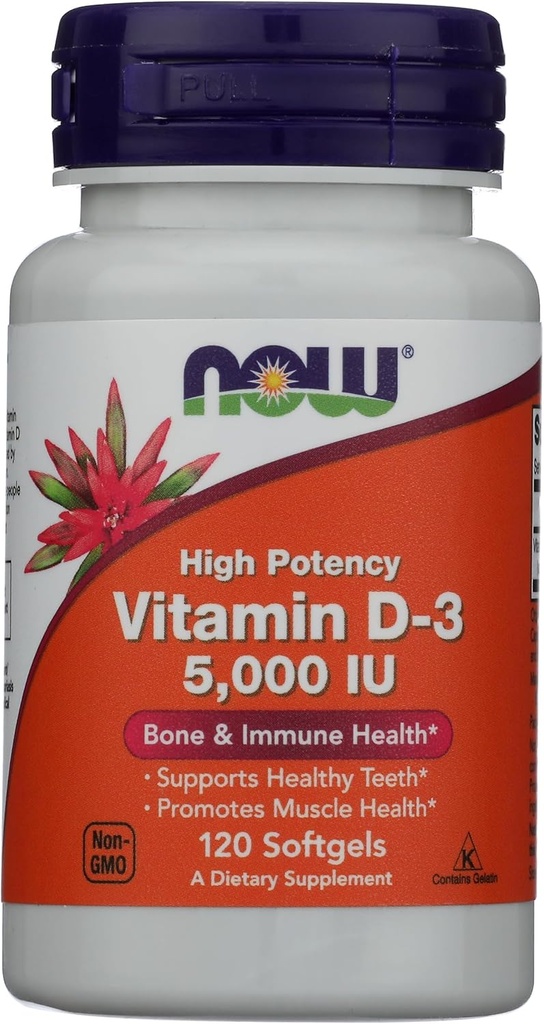 Nu Foods D3 5000 IE in olijfolie, 120 CT
