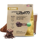 Pro JYM Natural Chocolate Brownie Protein Powder Blend - Wei Protein Isolaat, Caseïne, & Milk Protein Isolaat, voor mannen en vrouwen Recovery Shakes