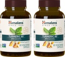 Himalaya Kurkuma 95 Supplement met Curcumine/Curcuminoïden, gewrichts- en spierondersteuning, Optimale flexibiliteit en mobiliteit, 600 mg, Non-GMO, Veganistisch, Glutenvrij, 60 capsules, 2 Pack, 60 Day Supply