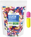 XPRS Nutra Formaat 00 Lege capsules - 1000 Telle Lege Gelatine Capsules - DIY-vulling - Vulbare pillen Gel Caps voor Do-It-Yourself Supplements (Multi-kleur)