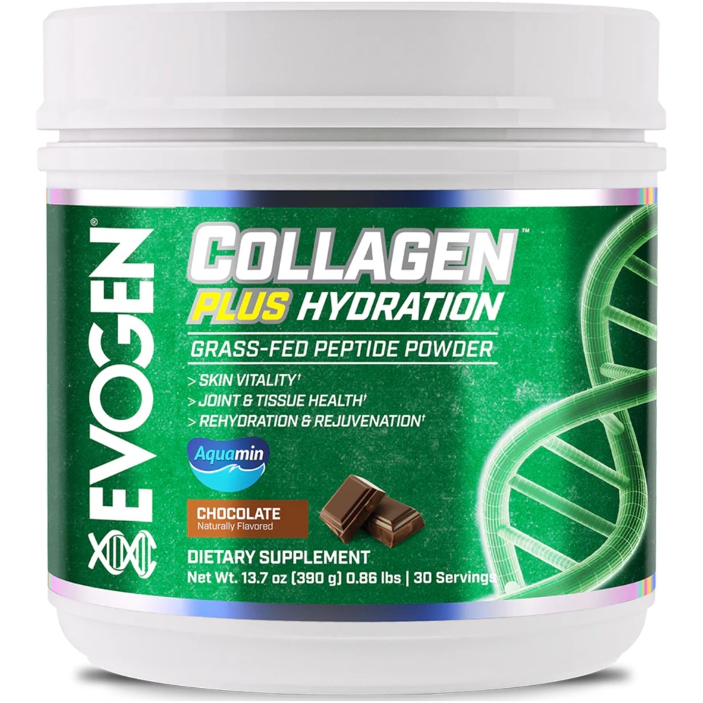 Evogen Collageen Plus Hydration - Grass-Fed Collageen for Women & Men 