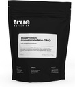Véritable nutrition - Concentré de protéines de riz - Eau froide Microfiltration, sans gluten, sans soja, sans produits laitiers, poudre de protéines non-OGM - Sans saveur - 5LB