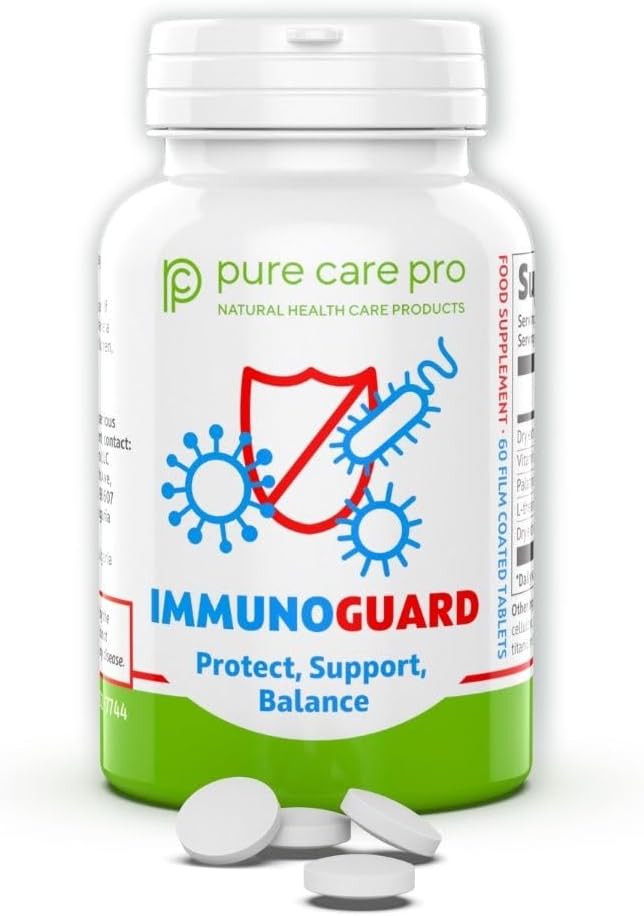 Immunoguard Herbal Supplement, voor sterke immuunsysteem ondersteuning, 60 tabletten