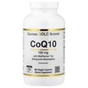 CoQ10 100 mg, Co-enzym Q10 Ubichinon USP met Bioperine Black Pepper voor verbeterde absorptie, ondersteunt Mitochondriale functie*, 360 Veggie Capsules