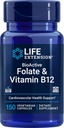 Levensverlenging BioActive Folaat & Vitamine B12, 150 Vegetarische Capsules - Niet GGO, Glutenvrij supplement