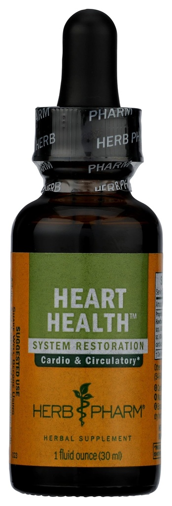 Herb Pharm Heart Health Liquid Herbal Formula met Hawthorn voor Cardiovasculaire Systeemondersteuning - 1 Ounce (FCACT01)