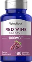 Piping Rock Red Wine Extract Capsules 1000mg 