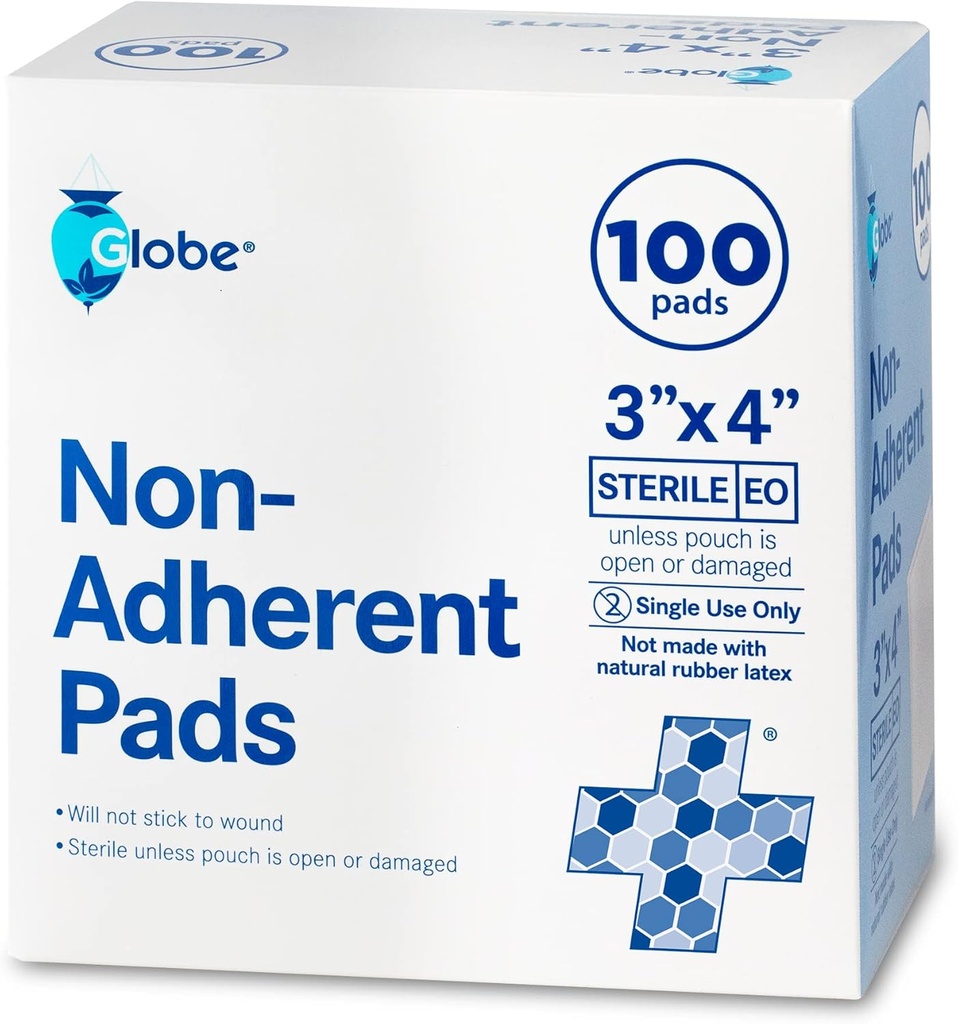 Globe Advanced Sterile Niet-Adherent Pads