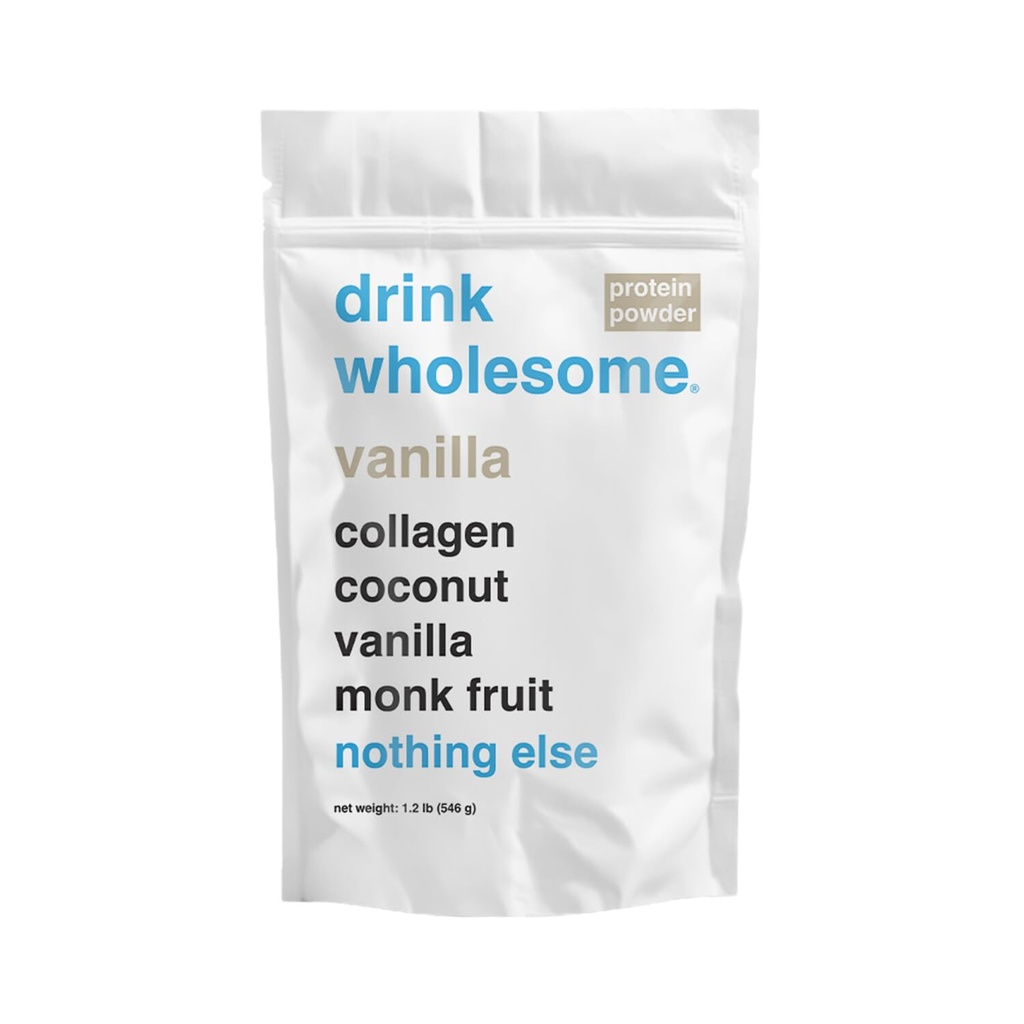 Drink gezond Vanille Collageen Proteïne Poeder voor gevoelige maagden Gut Vriendelijk 