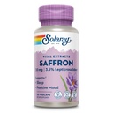 SOLARAY Saffron Extract - Ondersteuning voor slaap en positieve stemming - Veganistische en glutenvrije saffraan supplementen - Lab geverifieerd - 60-dagen garantie - 30 porties, 30 VegCaps
