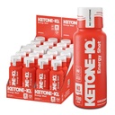 Ketone-IQ Geen Cafeïne Exogene Ketones Energie Shots - 24 Pack van Cafeïne Gratis Energie Dranken met 10g Ketonen - Suikervrij, Zoutvrij en Alle Natuurlijke (Origineel)