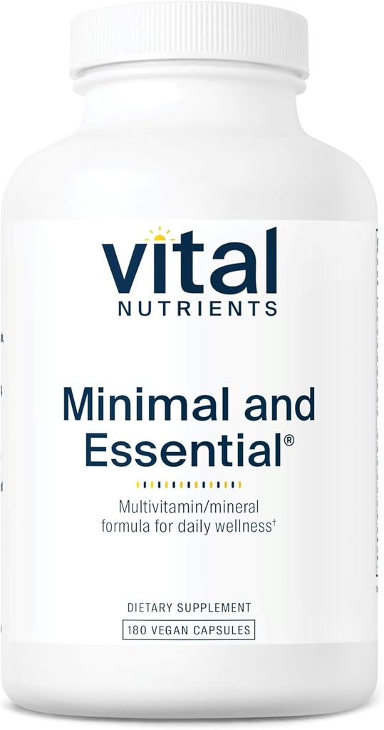 Vitale voedingsstoffen Minimal en essentiële multivitamine 