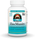 Bron Natuurlijken Wellness Zinkeenheid, Ondersteunt Zink Absorptie, Metabolisme en Gebruik voor Immune Heath*, 50 mg Zink - 60 Vegetarische Capsules