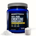 BODYTECH 100% poudre monohydratée de créatine pure - Creatine micronisée premium pour renforcer la force et la performance musculaires - soutient les muscles, la récupération et l'exercice accru (18oz/102)