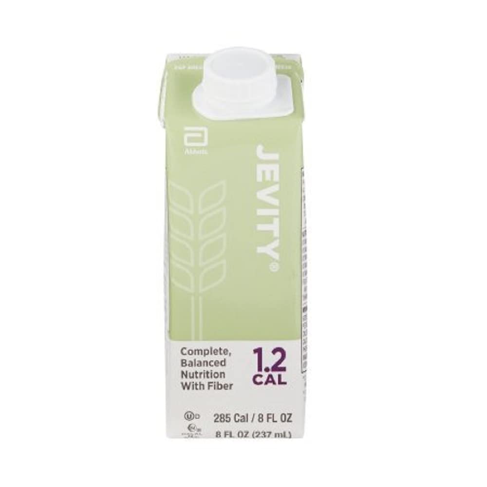 Jevity 1.2 Cal Nutritional Supplement Unflavored (Jevity 1.2 Cal - 8 oz Kartonnen) 1/Case van 24 Kartonnen, 8 Fl Oz (Pack van 24)