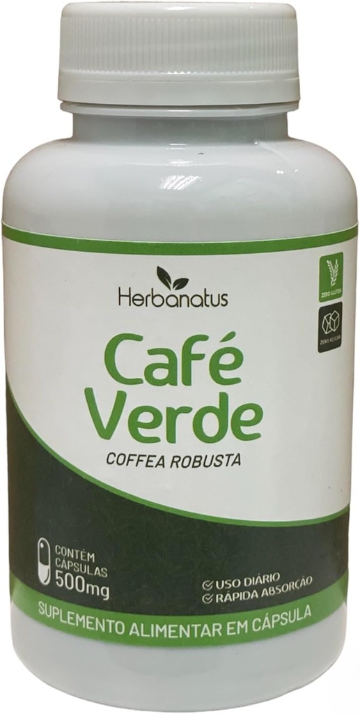 Cafe Verde 500mg - 120cps (Green Coffee)
