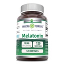 Verbazingwekkende Voeding Melatonine 10mg Softgels Supplement 
