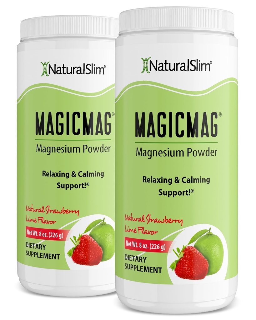 NaturalSlim Magicmag Pure Magnesium Citrate Powder 