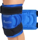 Atsuwell Ice Pack voor knieën, herbruikbare Gel Ice Wraps voor knie, flexibele koude kompress koude Pack voor knieën, elleboog, Shin, 1 Pack