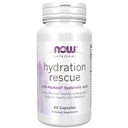 MAINTENANT Foods Solutions, Hydratation Rescue with Hyabest® hyaluronique acid, aide à maintenir la peau qui regarde les jeunes*, soutient l'humidité saine de la peau*, 60 gélules