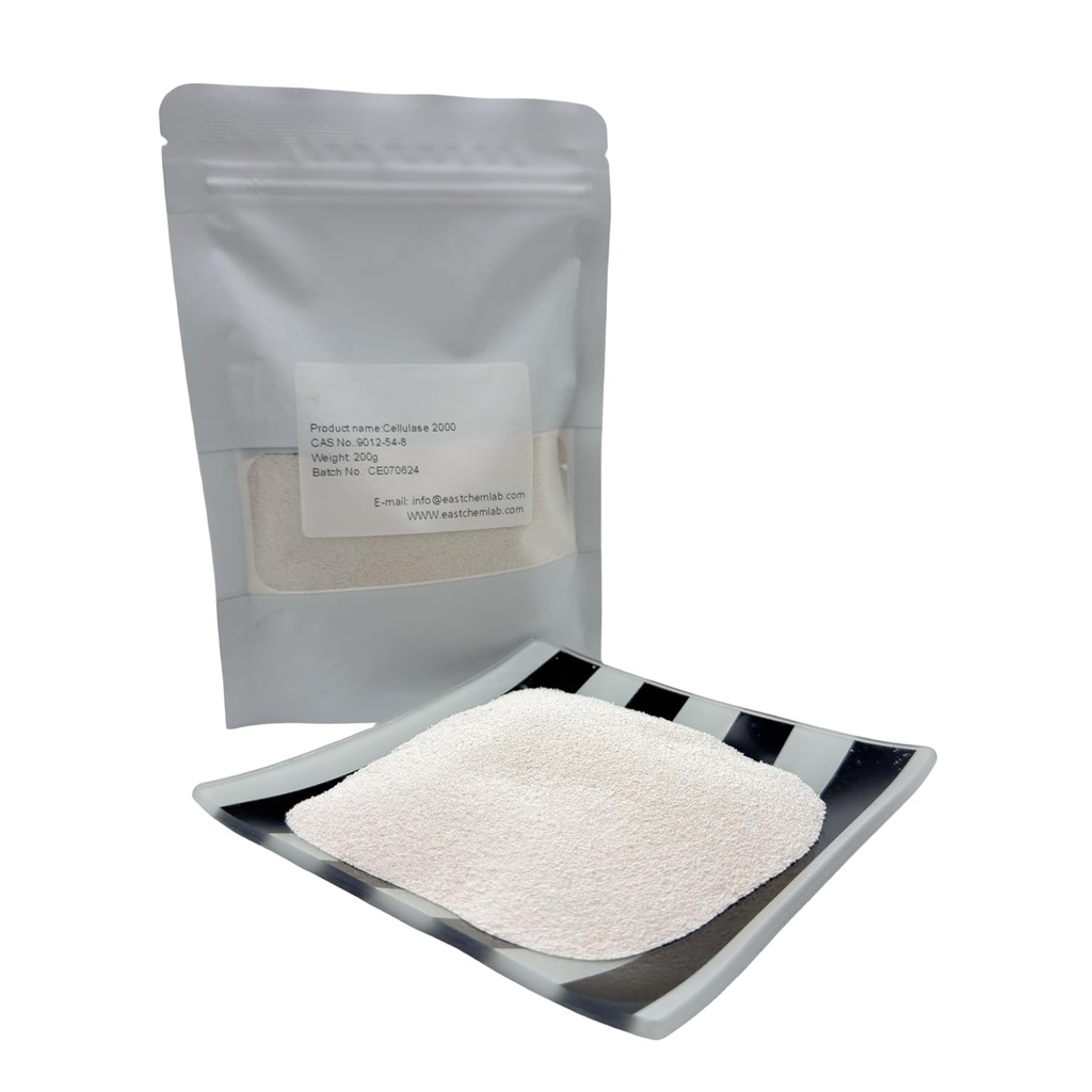 Cellulase(Cellulase 2000), Poudre enzymatique de cellulase, NO CAS:9012-54-8(200g/7.05oz)